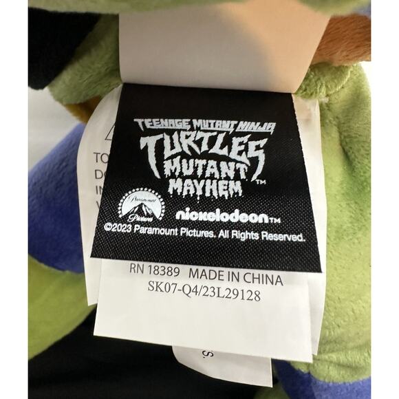 Teenage Mutant Ninja Turtles Mutant Mayhem 24” Pillow Buddy Blue Leonardo - Picture 5 of 6